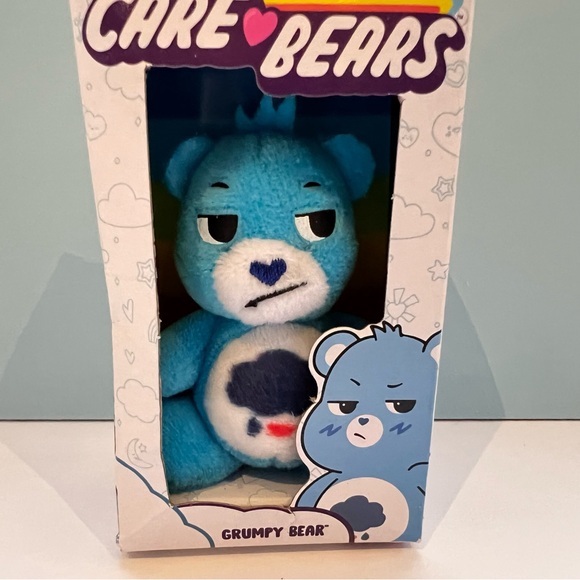 NIB Care Bears micro plush - Grumpy Bear - Picture 5 of 6